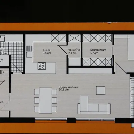 Tatil Evi Im Penthouse Am Wolfsberg Ludinghausen