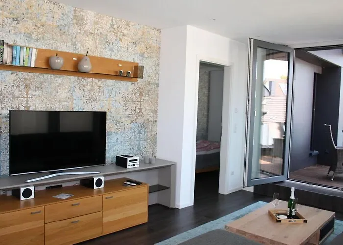 Im Penthouse Am Wolfsberg Tatil Evi Ludinghausen